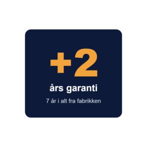 2 års ekstra garanti